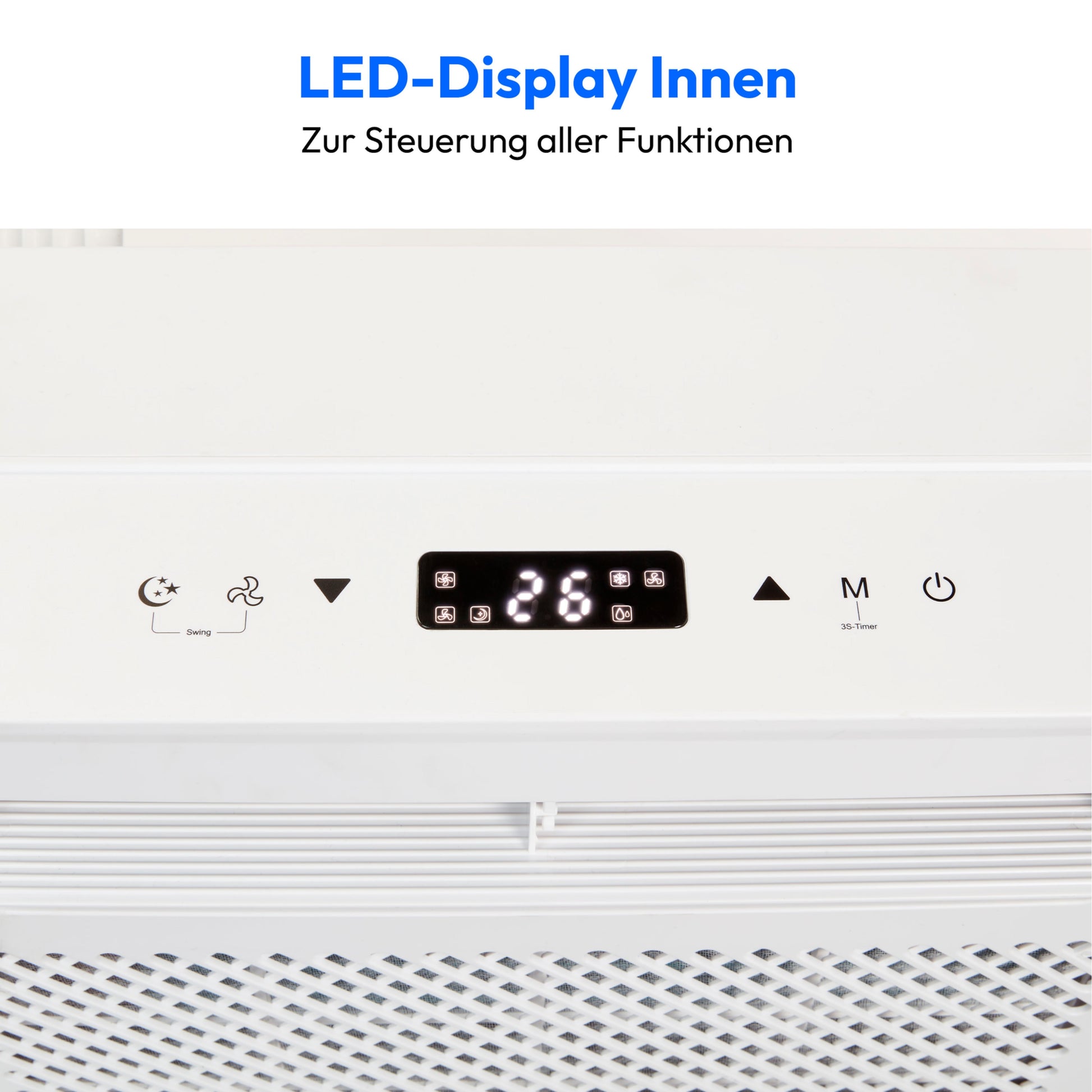 MEDION LIFE P502 Smarte Camping-Klimaanlage: 5.000 BTU, App- & Sprachsteuerung